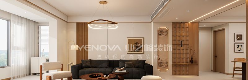 唐山吾悦和府142平方米现代风格装修效果案例|业之峰装饰 - 家居知识