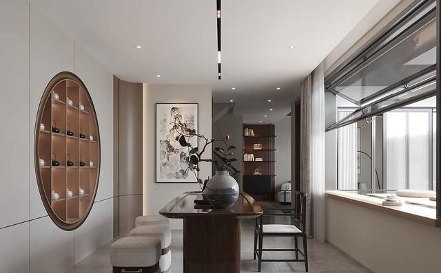 300㎡禅意现代风装修，奢享时光静止的温柔 - 家居知识