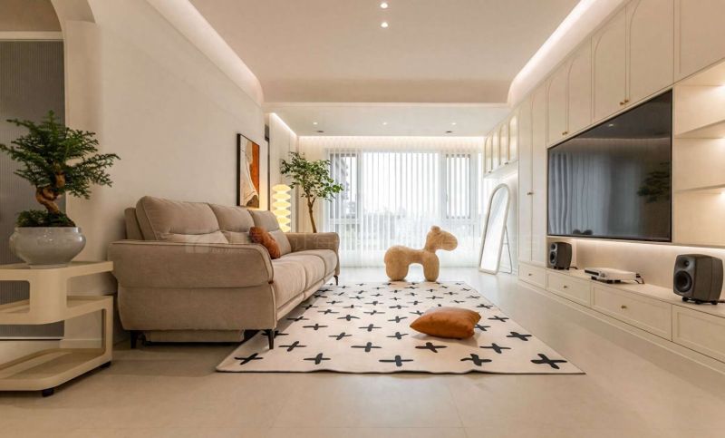 株洲装修设计：140㎡法式风格实景，闲暇惬意的时光是在家度过 - 家居知识