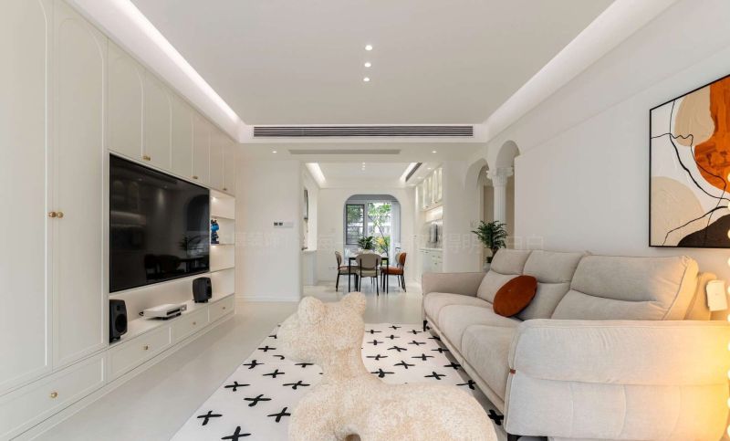 株洲装修设计：140㎡法式风格实景，闲暇惬意的时光是在家度过 - 家居知识