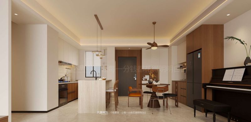 株洲装修设计：116㎡中古风装修，松弛的每一刻都是在理想的家中 - 家居知识