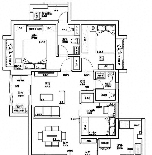 103平现代风简约美家，烟灰与木色打造时尚前卫宅，大气还美观 - 家居知识