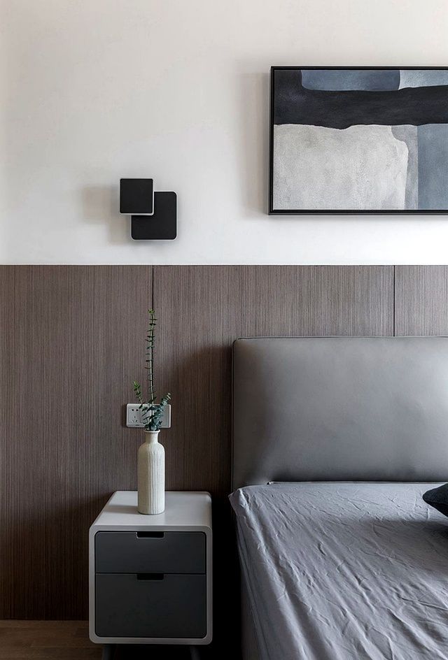 103平现代风简约美家，烟灰与木色打造时尚前卫宅，大气还美观 - 家居知识