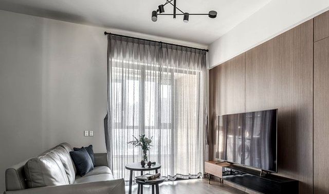 103平现代风简约美家，烟灰与木色打造时尚前卫宅，大气还美观 - 家居知识