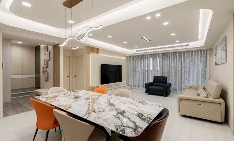 119㎡奶油风三代同堂之家，温馨惬意超能装！