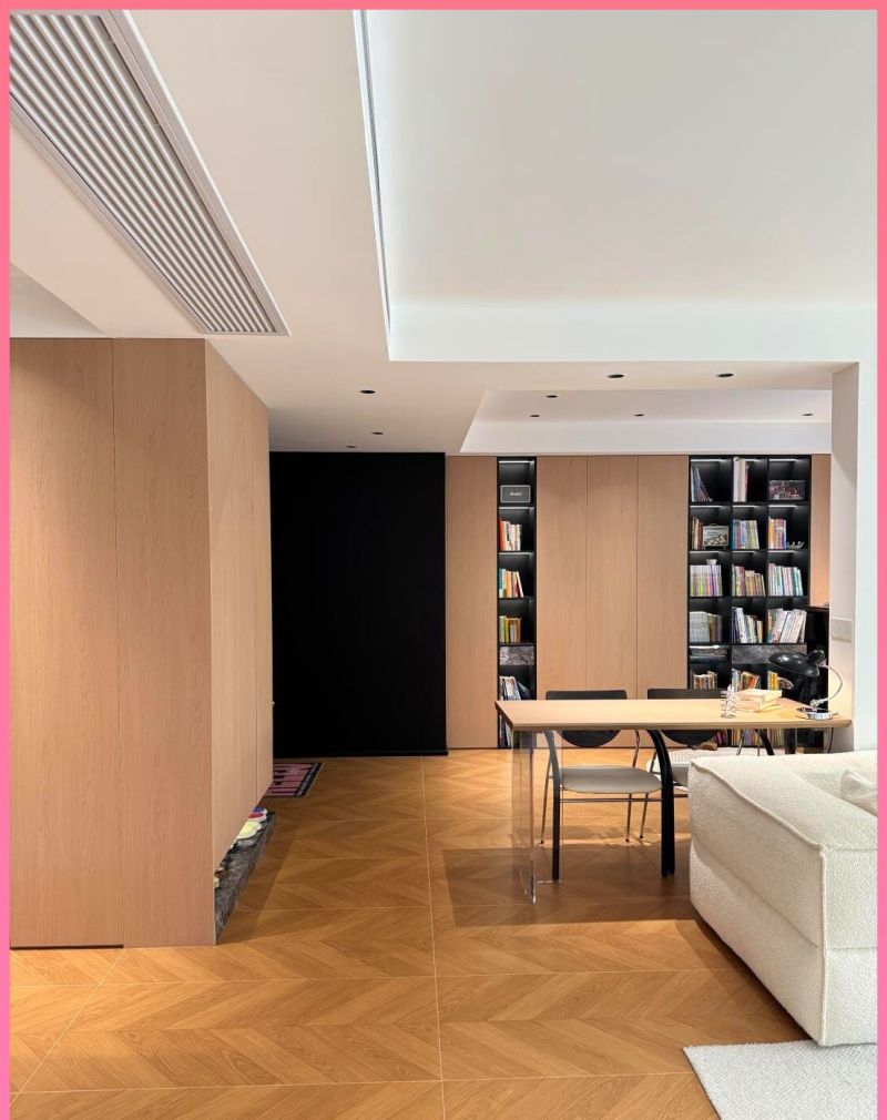 90后姑娘把89㎡的家装成"奶油梦境"，一进门就被治愈了 - 家居知识