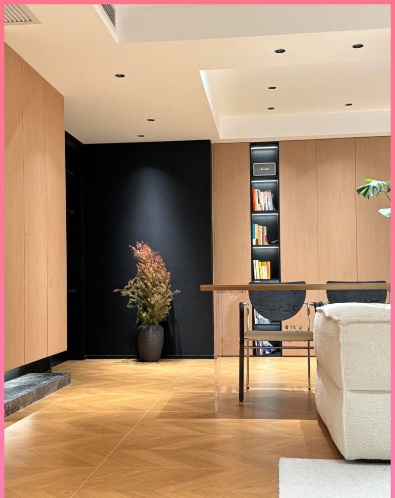 90后姑娘把89㎡的家装成"奶油梦境"，一进门就被治愈了 - 家居知识