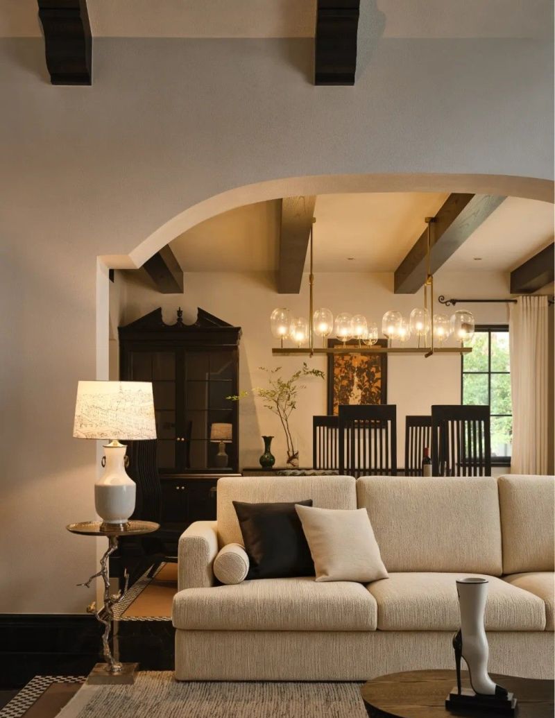 教科书级别的别墅装修！西班牙混搭海派风，我家直接美上热搜 - 家居知识