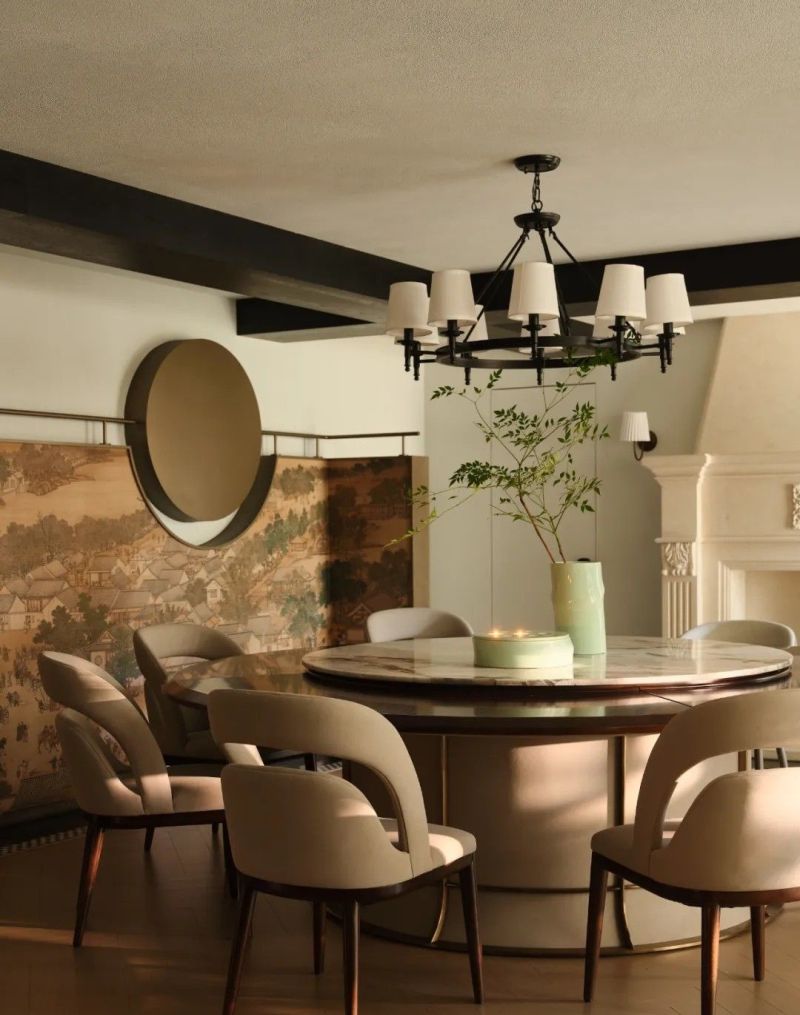 教科书级别的别墅装修！西班牙混搭海派风，我家直接美上热搜 - 家居知识