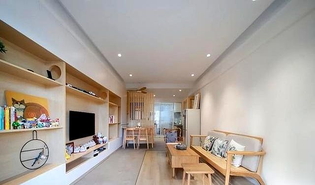 这套日系风装修好绝，巧设隔断，解决入户没有玄关正对客餐厅问题 - 家居知识