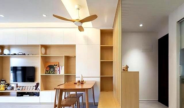 这套日系风装修好绝，巧设隔断，解决入户没有玄关正对客餐厅问题 - 家居知识