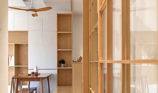 这套日系风装修好绝，巧设隔断，解决入户没有玄关正对客餐厅问题 - 家居知识