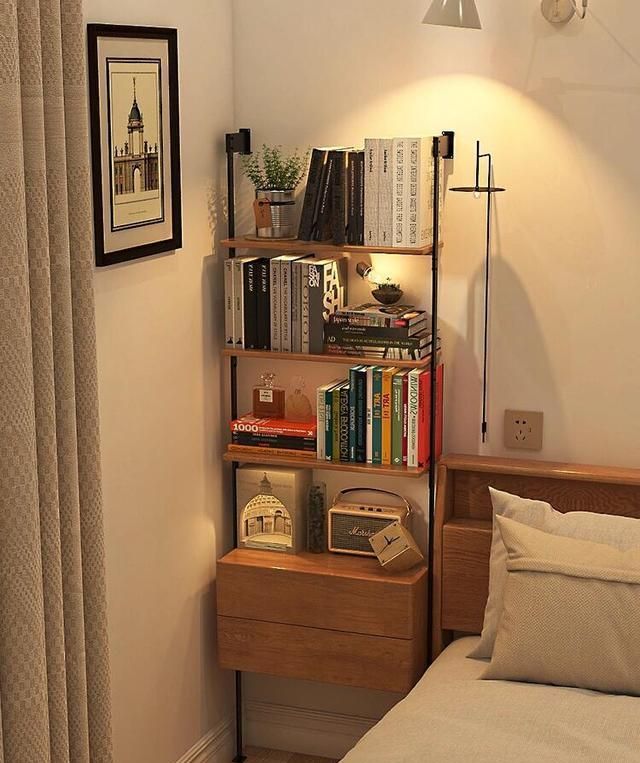 “床头柜”已逐渐退出中国家庭！看年轻人的新式做法，高级还实用 - 家居知识