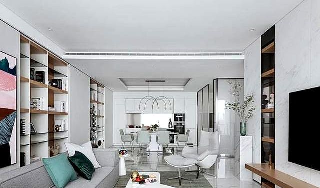 260㎡大平层，现代轻奢风，舒适淡雅的氛围，精致温馨的色调搭配 - 家居知识
