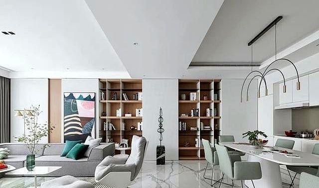 260㎡大平层，现代轻奢风，舒适淡雅的氛围，精致温馨的色调搭配 - 家居知识