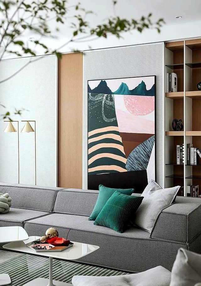 260㎡大平层，现代轻奢风，舒适淡雅的氛围，精致温馨的色调搭配 - 家居知识