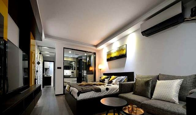 38平现代轻奢美居，大面黑镜有格调，高颜值家居氛围棒 - 家居知识