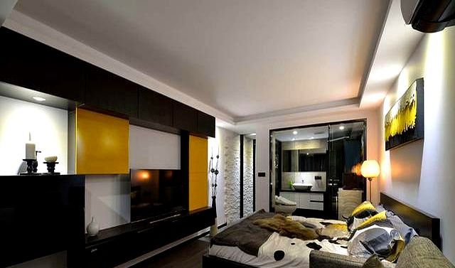 38平现代轻奢美居，大面黑镜有格调，高颜值家居氛围棒 - 家居知识