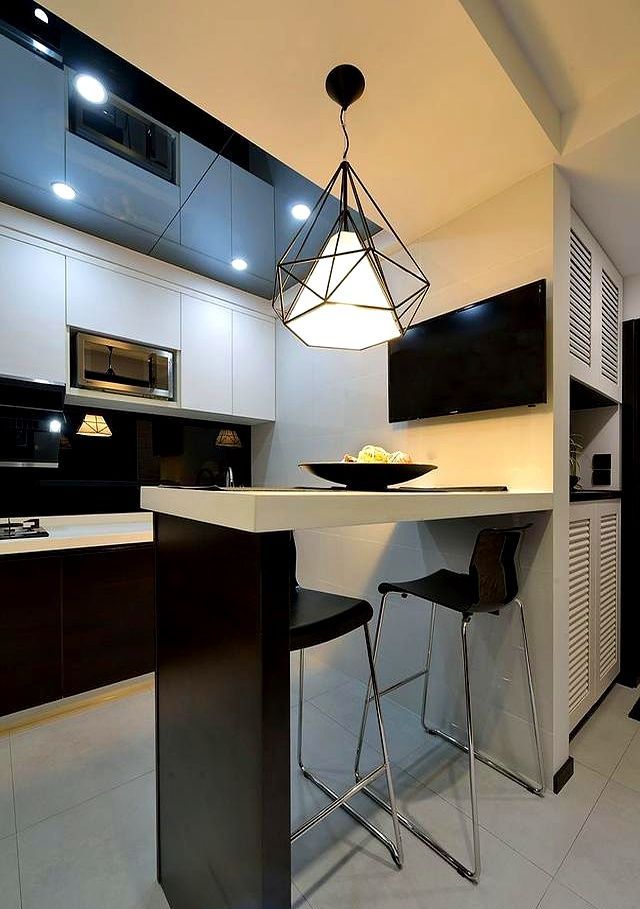 38平现代轻奢美居，大面黑镜有格调，高颜值家居氛围棒 - 家居知识