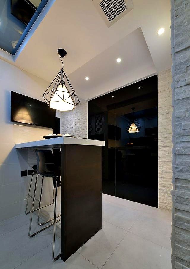 38平现代轻奢美居，大面黑镜有格调，高颜值家居氛围棒 - 家居知识