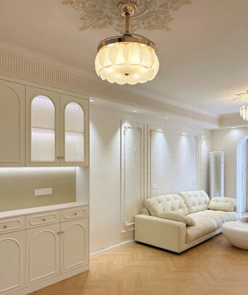 法式奶油风新家实景，浪漫满屋美到窒息！