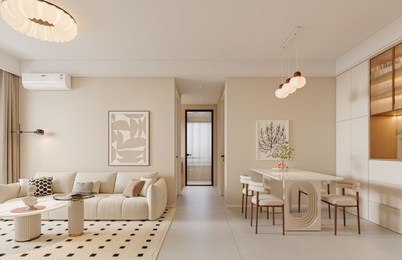 深圳·悦峰尚府｜75㎡现代奶油风，感受生活的温度 - 家居知识