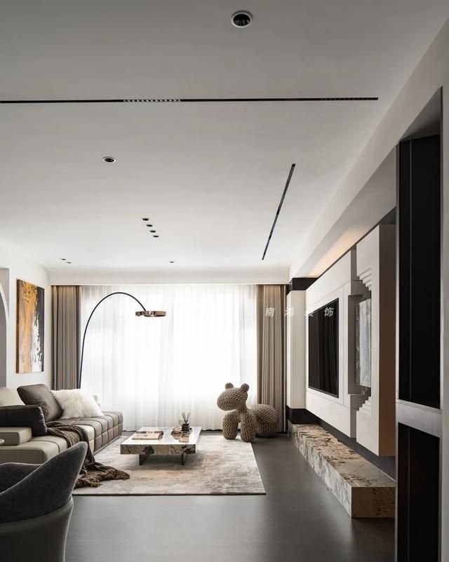 140㎡意式轻奢：以造型与结构书写的灵动高级感！ - 家居知识