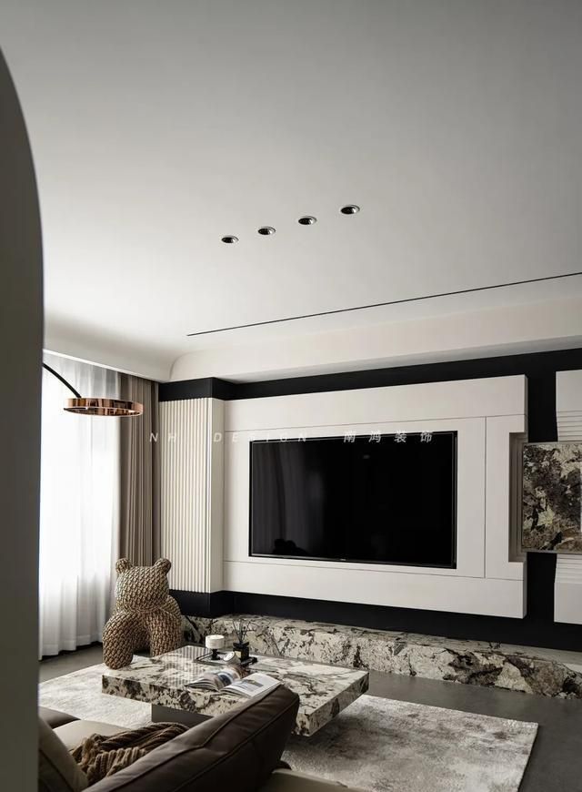 140㎡意式轻奢：以造型与结构书写的灵动高级感！ - 家居知识