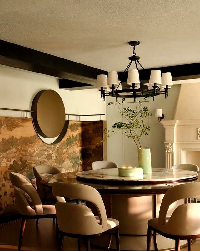 教科书级别的别墅装修！西班牙混搭海派风，我家直接美上热搜 - 家居知识