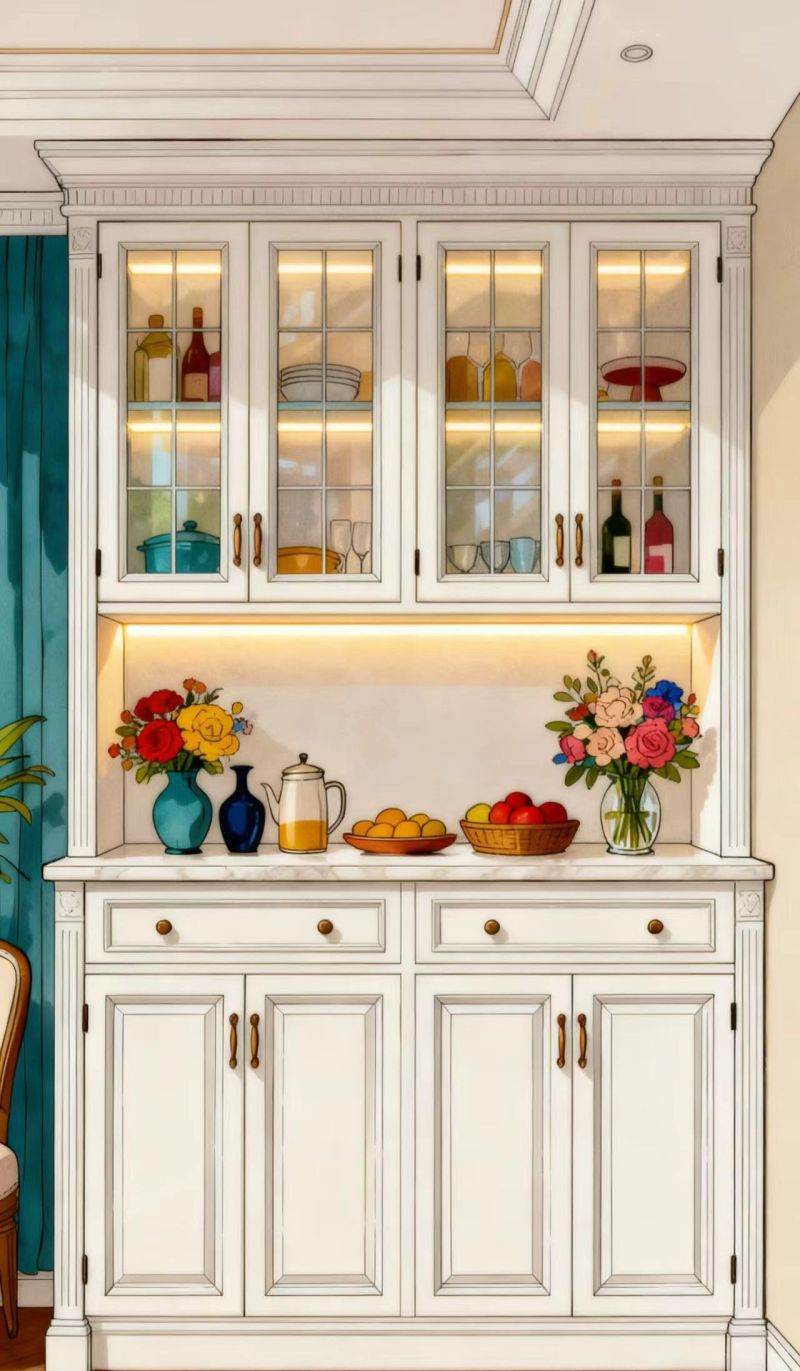 餐边柜设计日常 - 家居知识