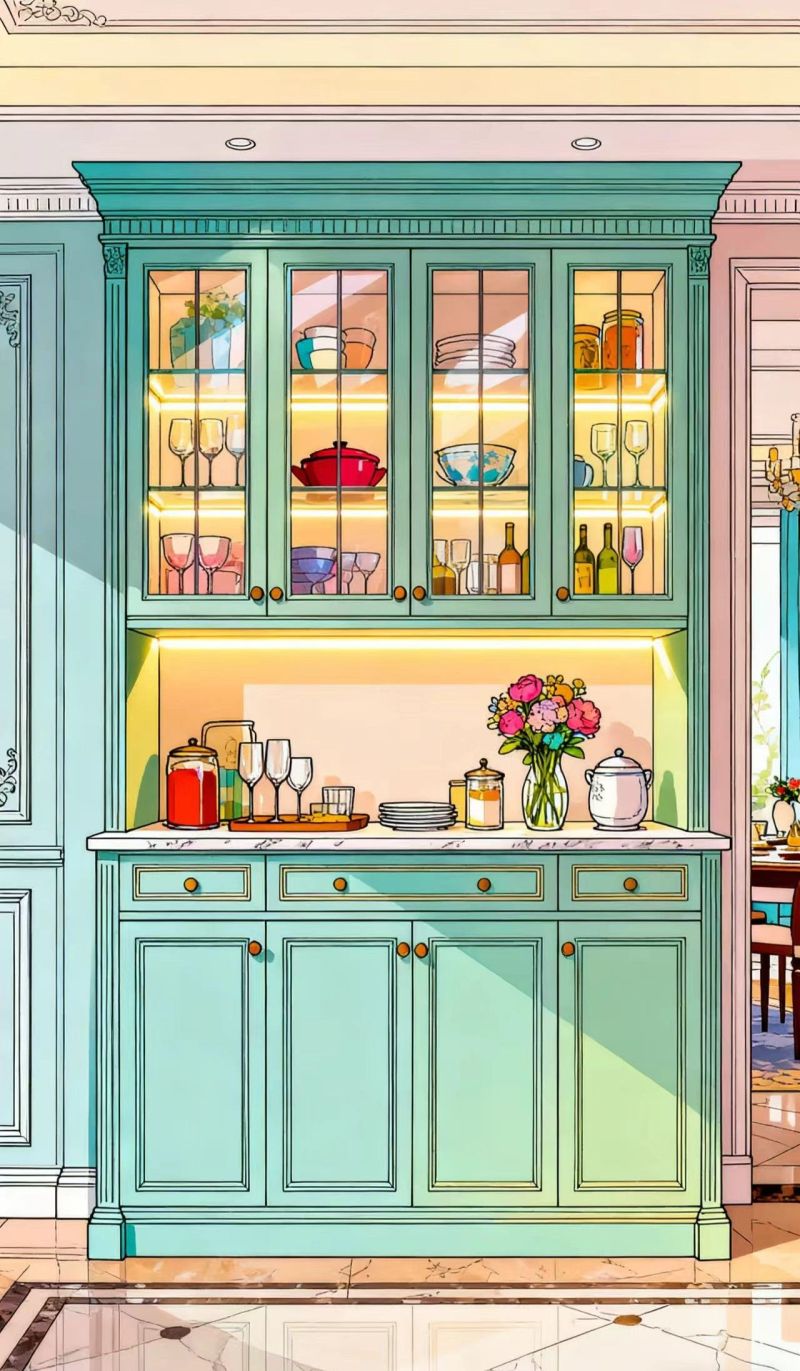 餐边柜设计日常 - 家居知识