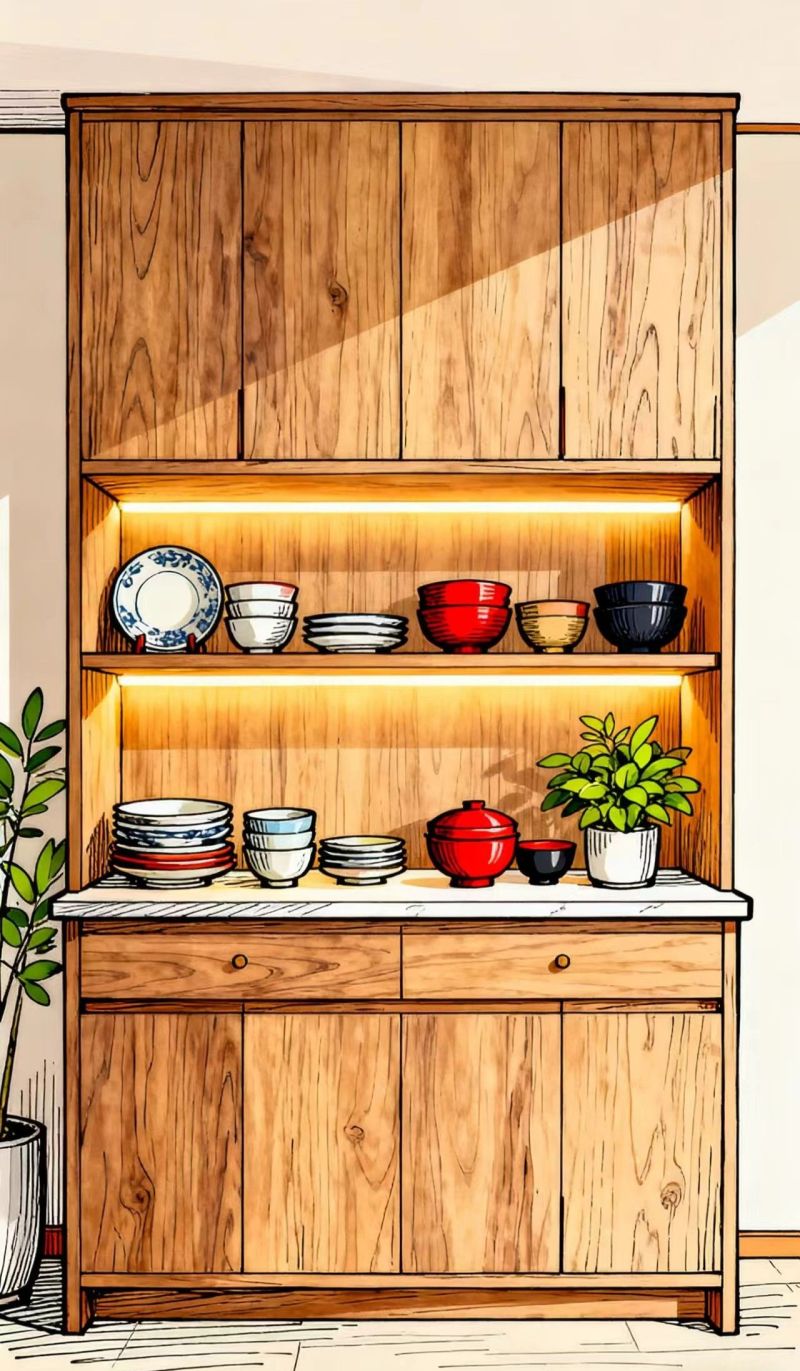 餐边柜设计日常 - 家居知识