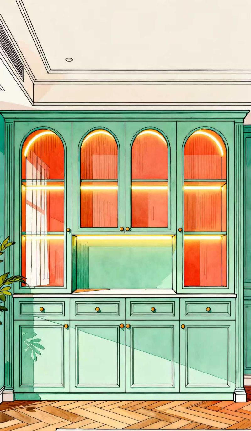 餐边柜设计日常 - 家居知识