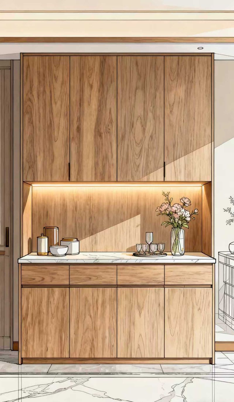 餐边柜设计日常 - 家居知识