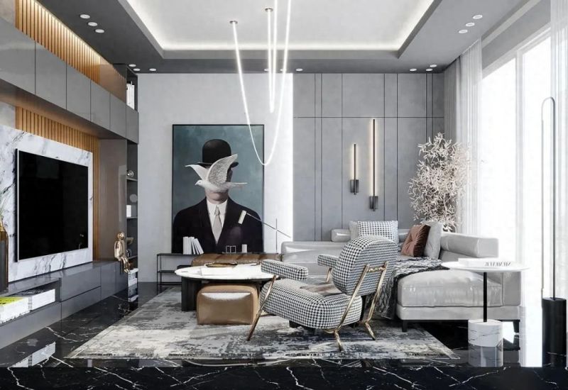 Sarah Reda设计 | 极简线条与光影共舞的现代主义私宅