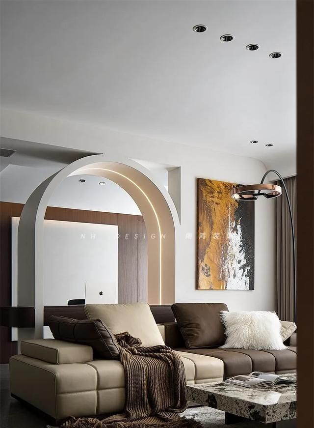 140㎡意式轻奢：以造型与结构书写的灵动高级感！ - 家居知识