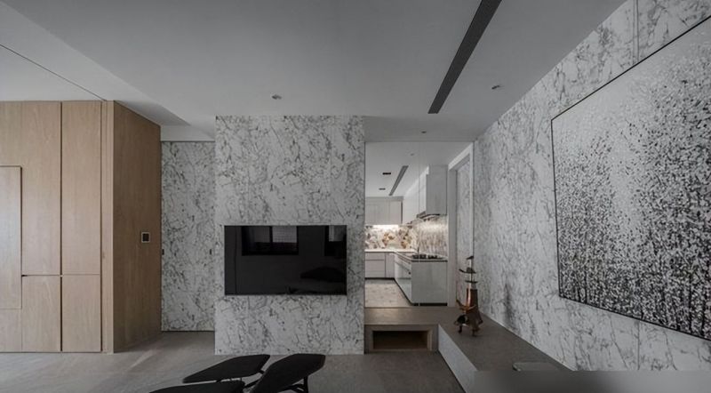 爸妈看了都爱的264㎡轻奢大平层,大理石+镜面,装出精致现代风！ - 家居知识