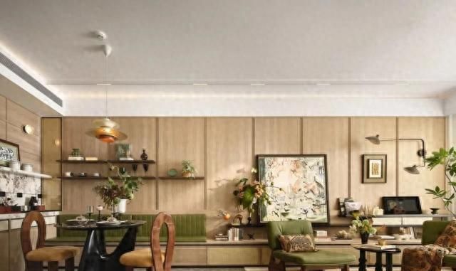 98㎡轻中古风住宅，邂逅自由时光的浪漫居所