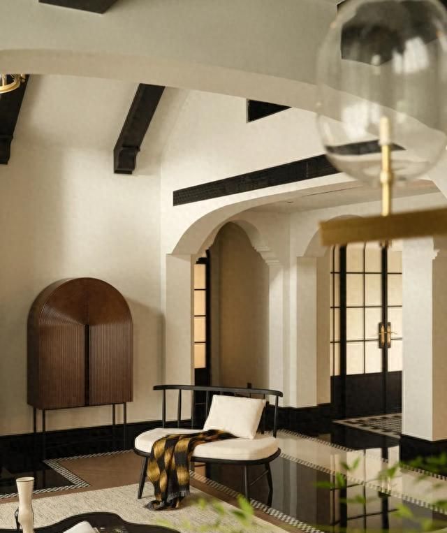 教科书级别墅装修，西班牙混搭海派风美出圈