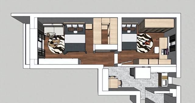 40㎡高性价比装修，主卧打造“柜中柜”衣帽间，收纳充足不拥挤 - 家居知识