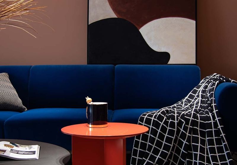 120㎡现代风格装修实景，红棕撞色高级感满满！ - 家居知识