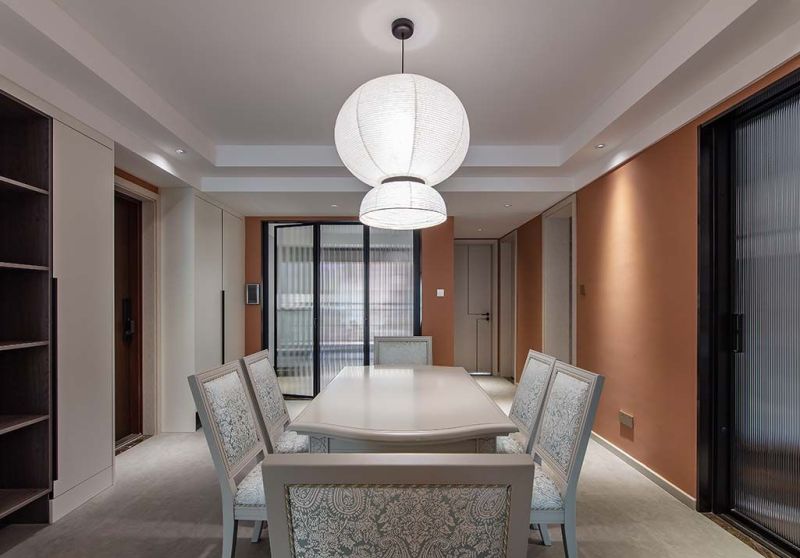 120㎡现代风格装修实景，红棕撞色高级感满满！ - 家居知识