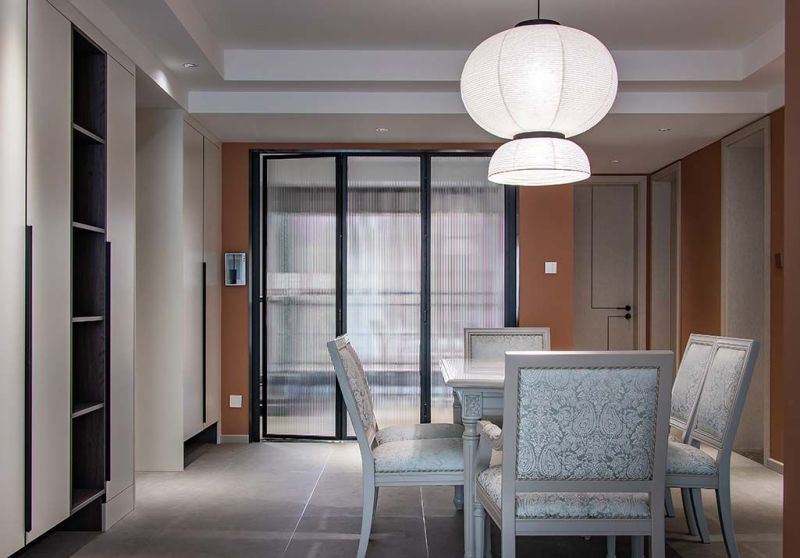 120㎡现代风格装修实景，红棕撞色高级感满满！ - 家居知识