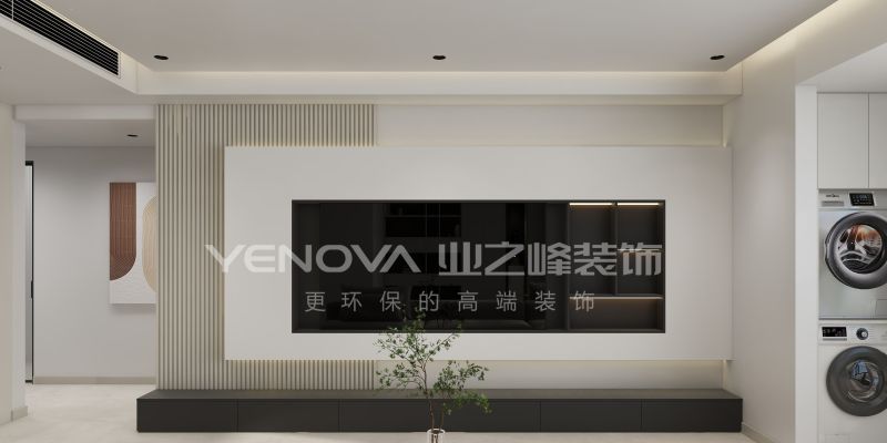 唐山中海九樾143平方米现代风格装修效果案例|业之峰装饰 - 家居知识