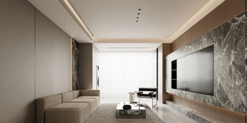 设计作品丨豪布斯卡现代风家装：140㎡里的设计典范 - 家居知识