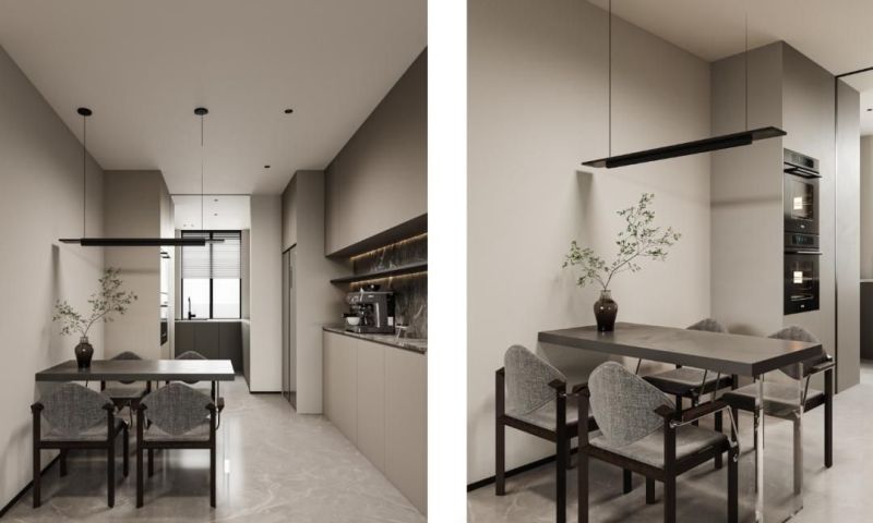 设计作品丨豪布斯卡现代风家装：140㎡里的设计典范 - 家居知识