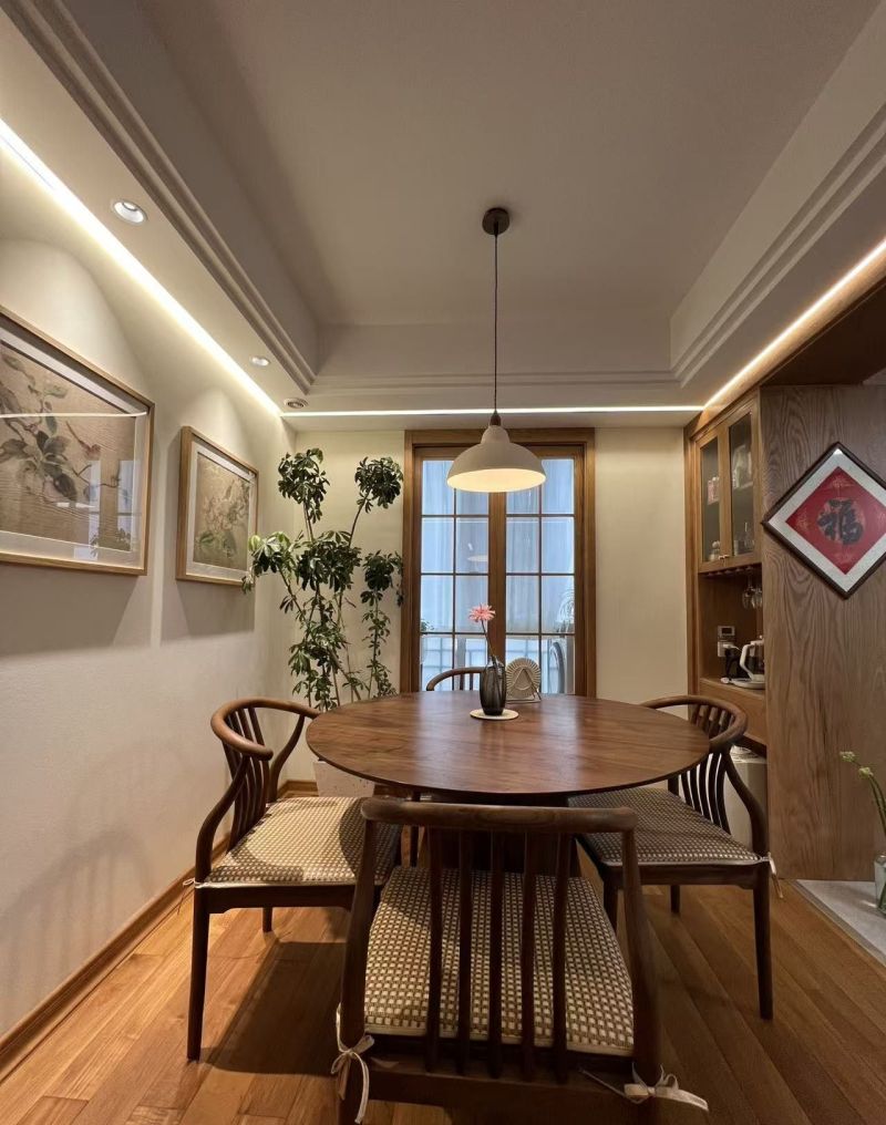 邻居都来看我家的原木定制，去客厅化！真的太香了 - 家居知识