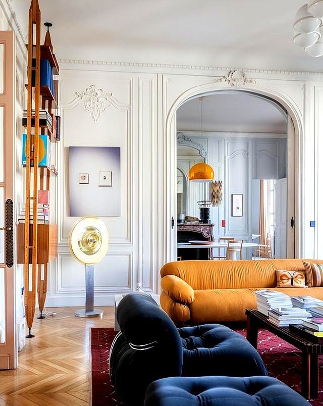 装修灵感 迷人的法式客厅，来看国外怎么做的？爱了 - 家居知识