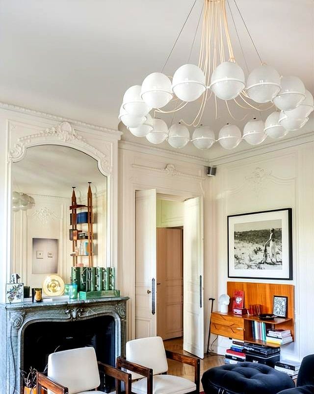 装修灵感 迷人的法式客厅，来看国外怎么做的？爱了 - 家居知识