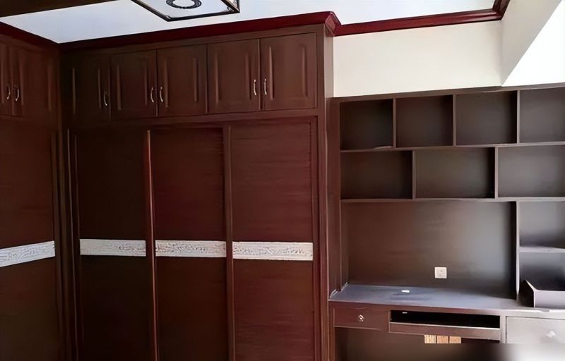 新房装修完工，新中式风格，入户装上山水画，实木线条修饰，晒晒 - 家居知识